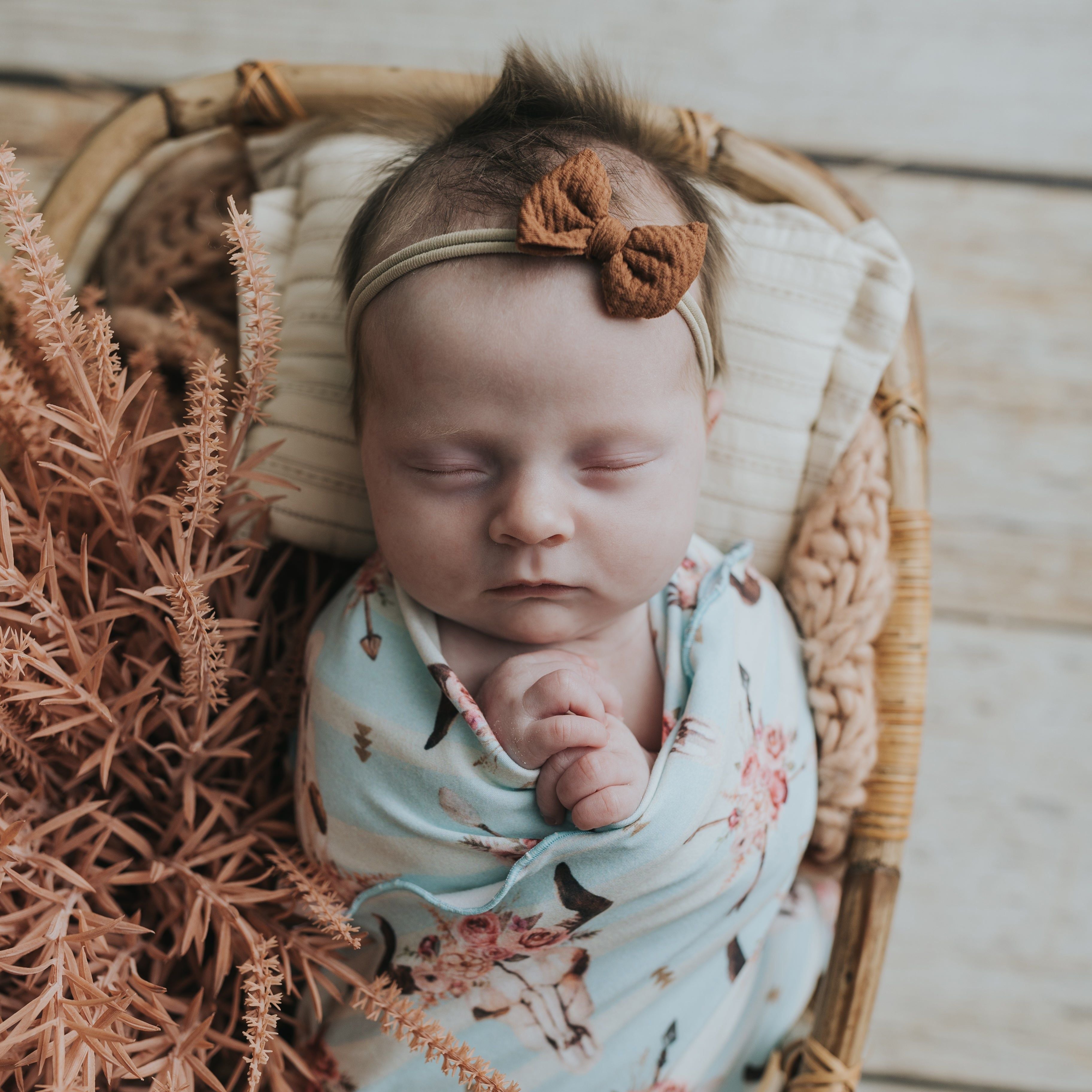 Boho Swaddle Blanket Set