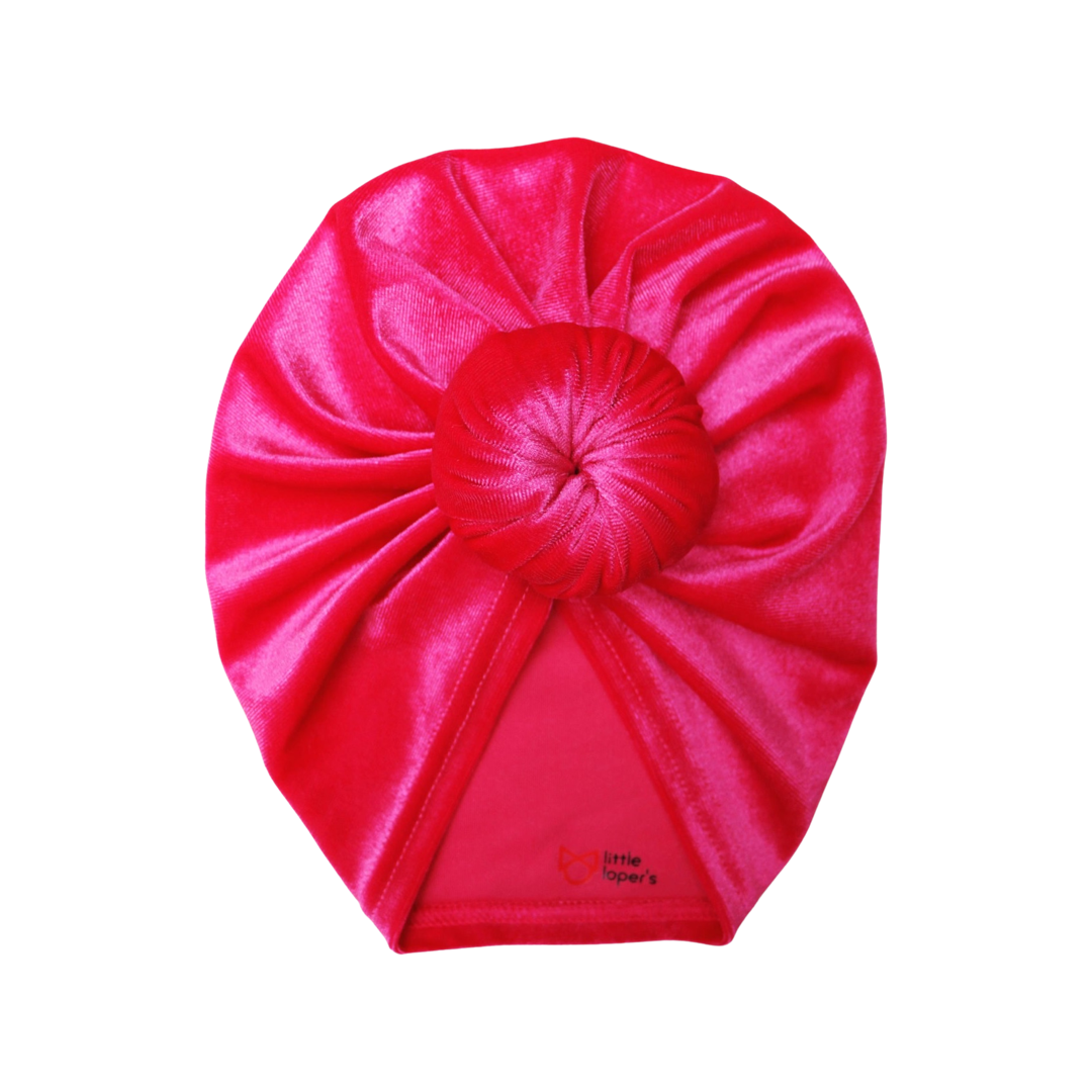 Knot Velvet Turban