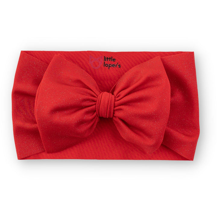 Glittery Red Headwrap