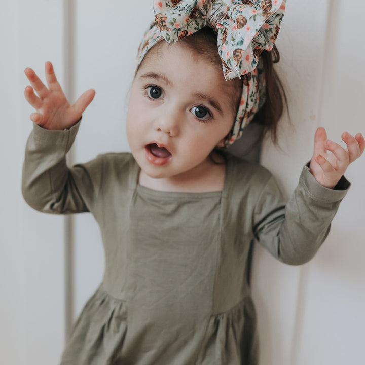 Fawn Floral Headwrap