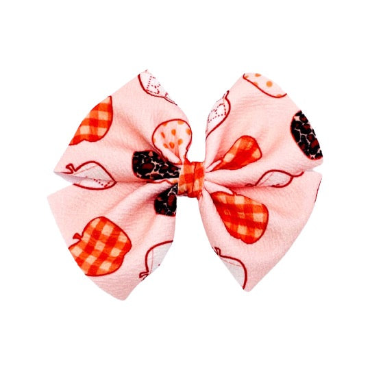 Pink Apples Butterfly and Dainty