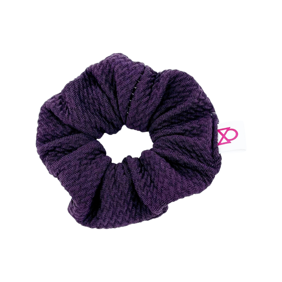 Eggplant Scrunchie