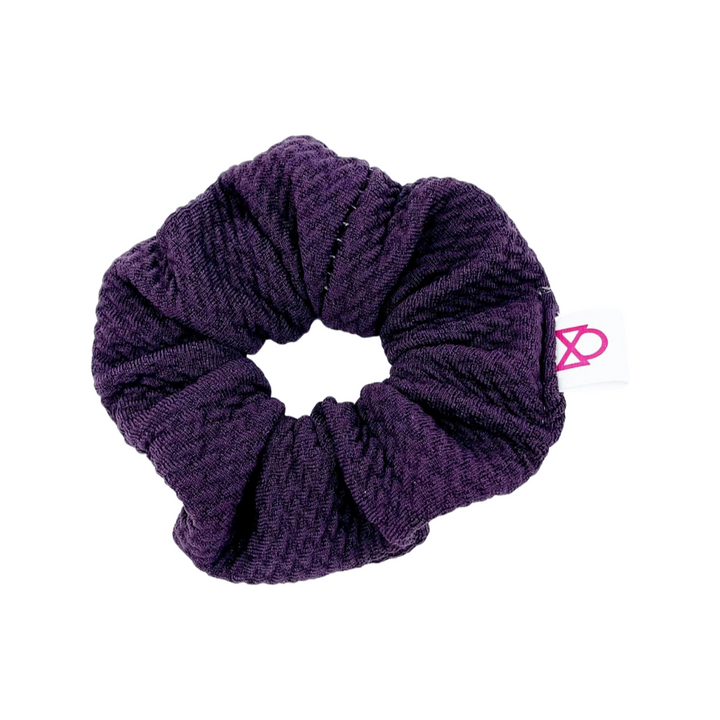 Eggplant Scrunchie
