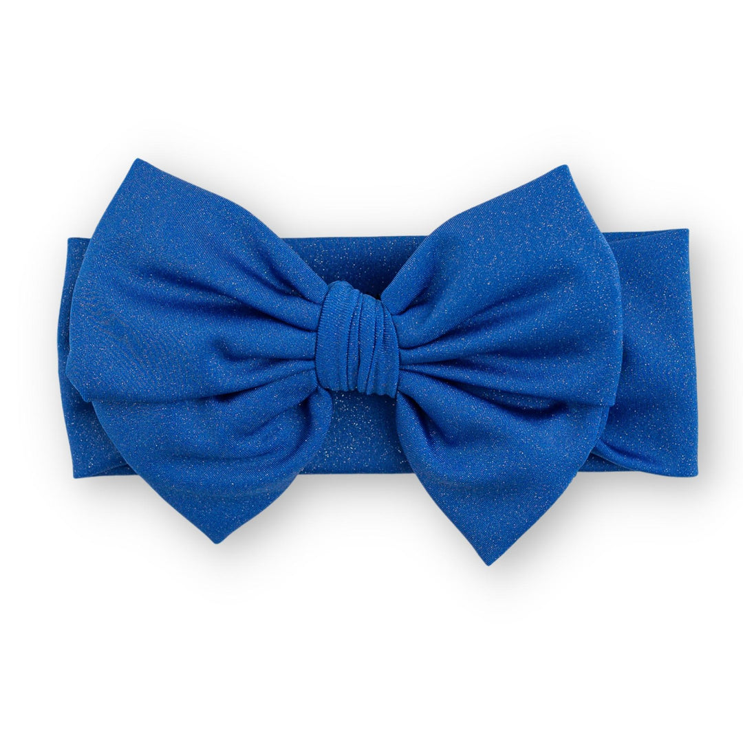 Glittery Blue Headwrap
