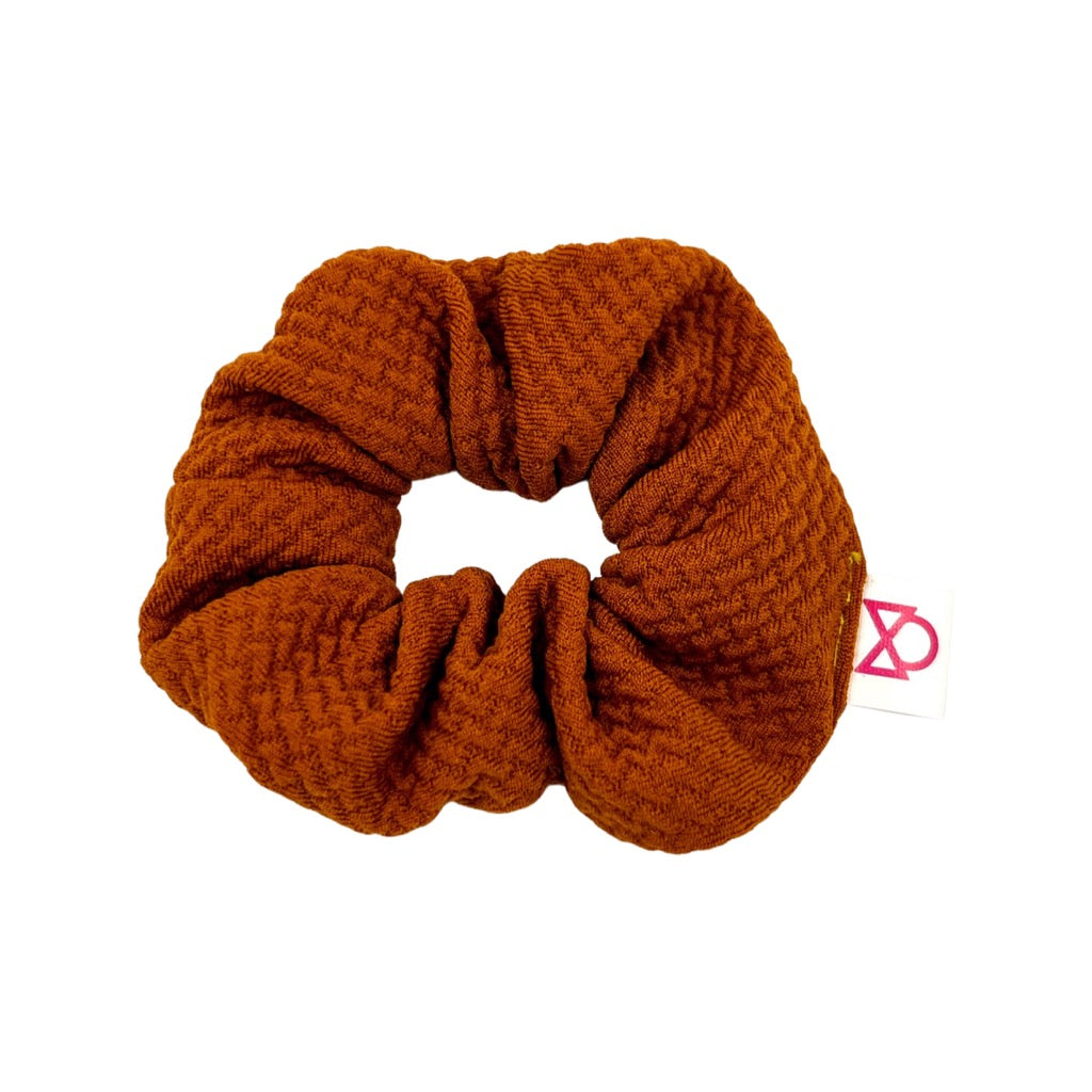 Burnt Orange Scrunchie
