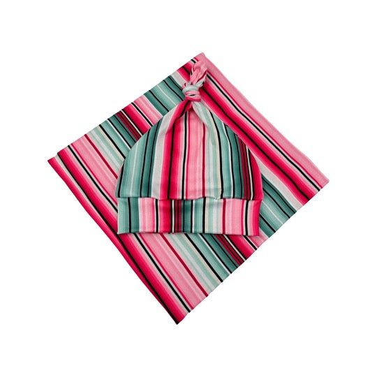 Serape Swaddle Blanket Set