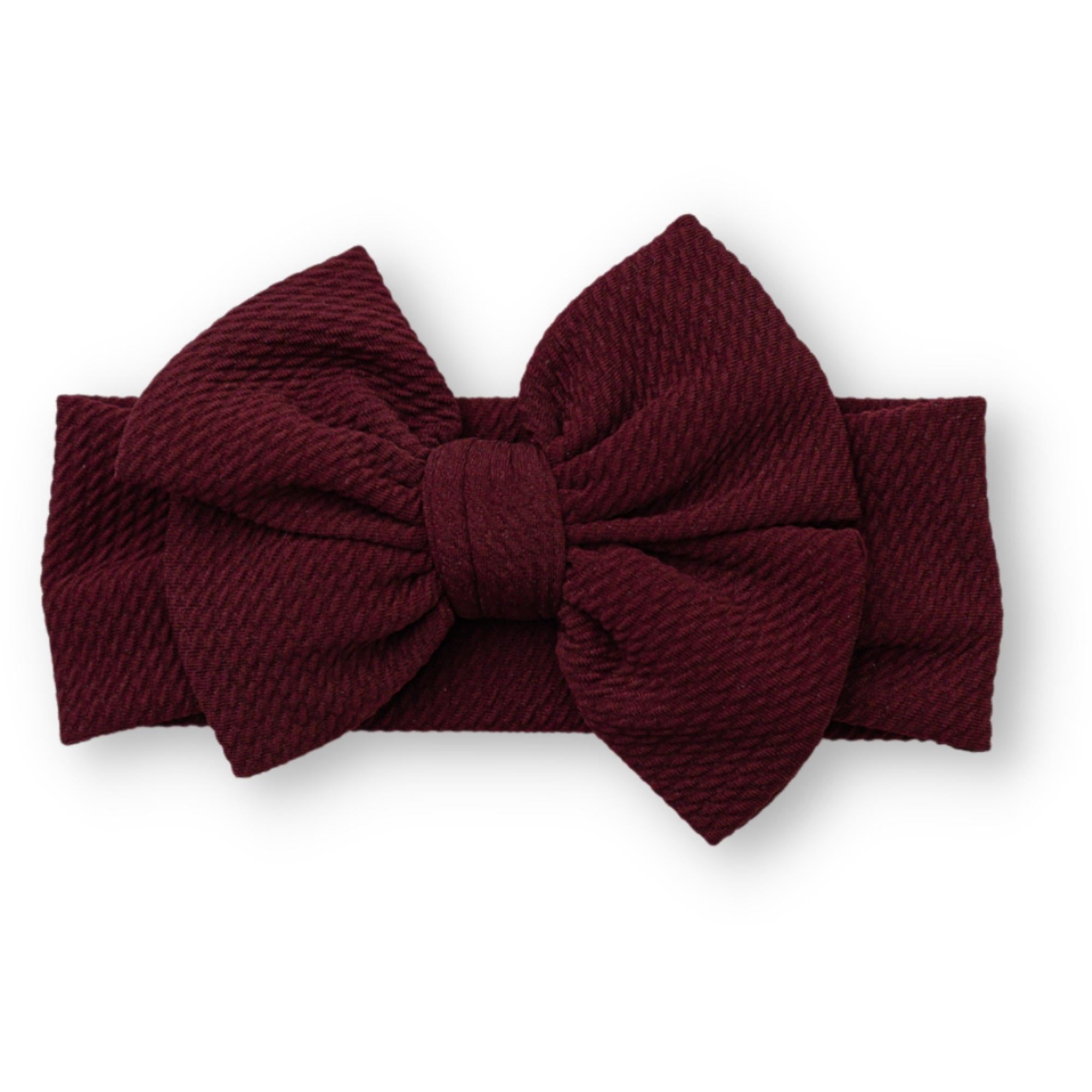 Burgundy Headwrap
