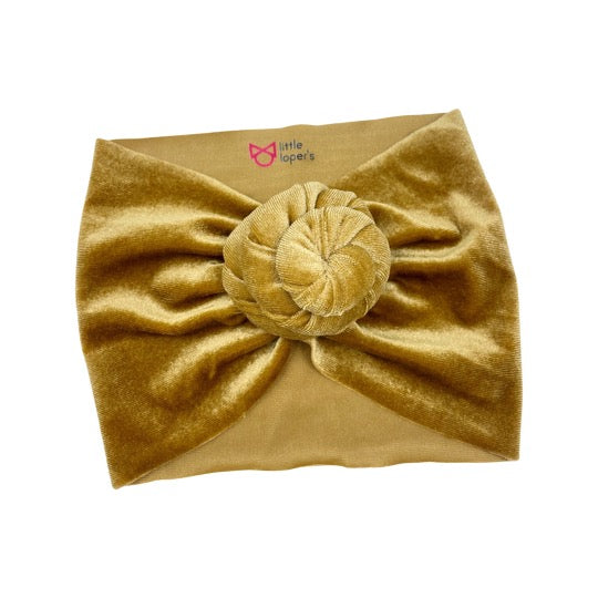 Matching Bells Toddler Velvet Knots
