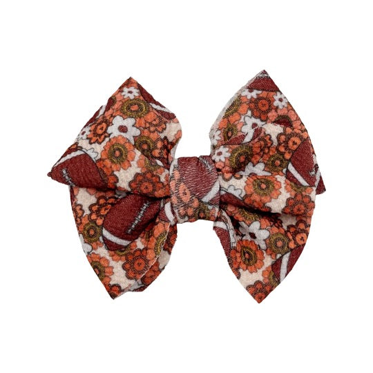 Retro Floral Football