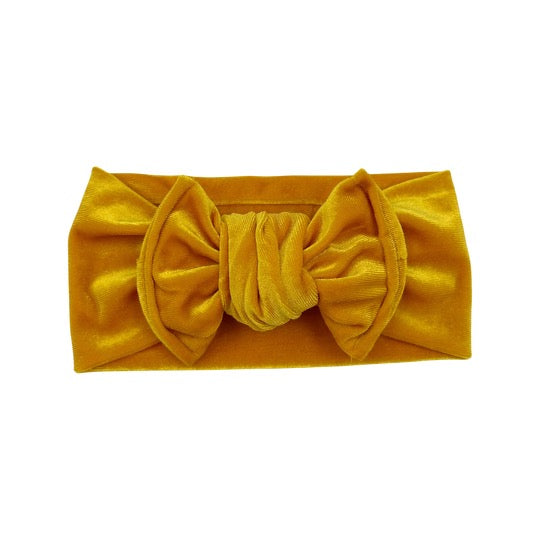 Chunky Knot Velvet Bow