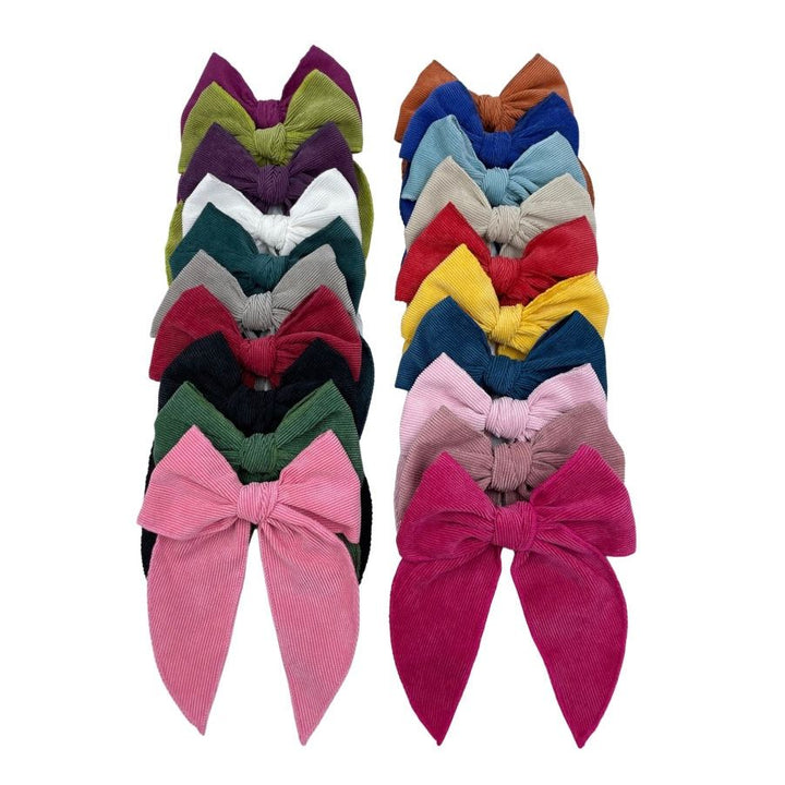 Extra Swanky Bows Corduroy